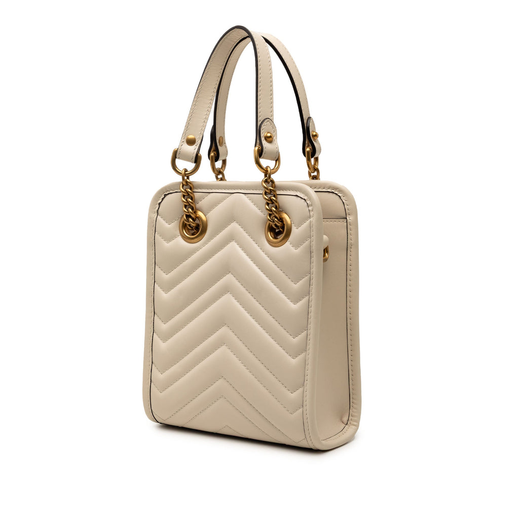 GG Marmont Handle Crossbody Bag Matelasse Leather Mini