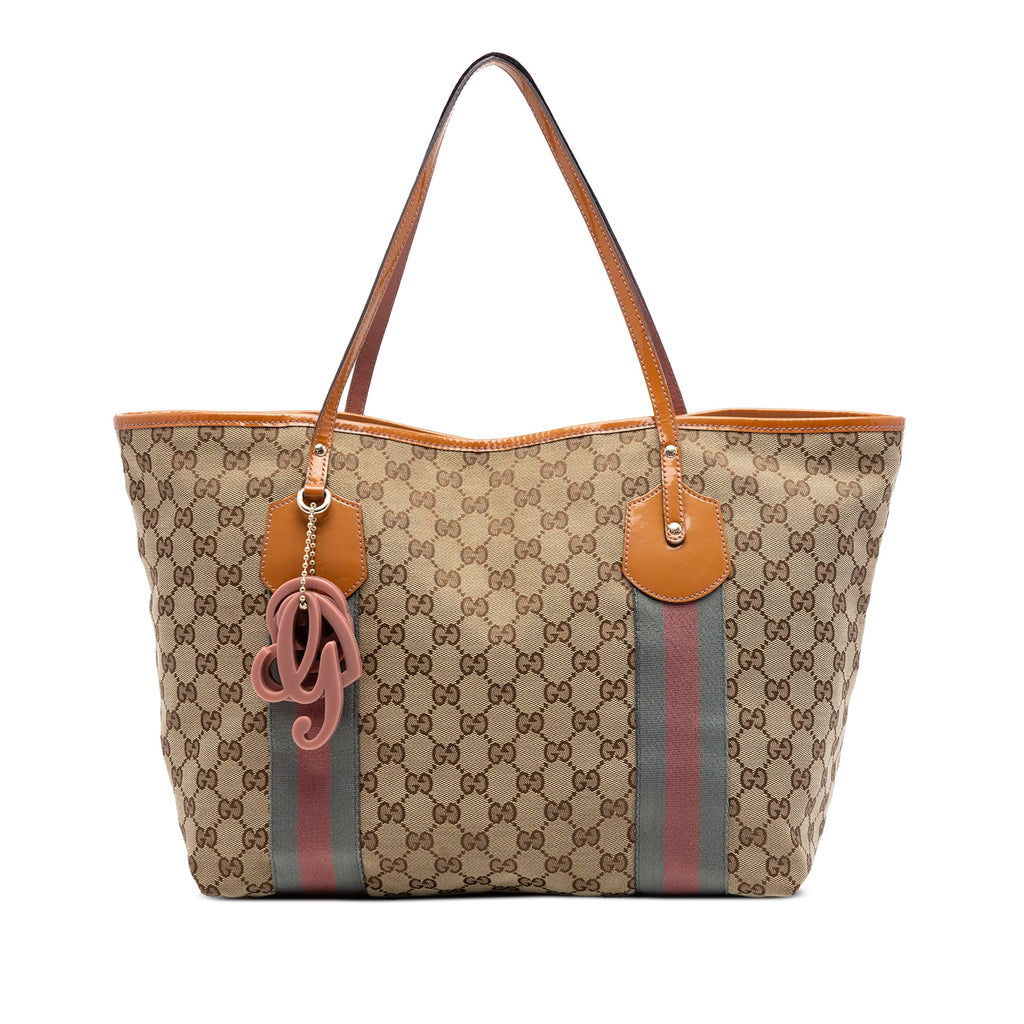 Jolie Web Tote GG Canvas Large