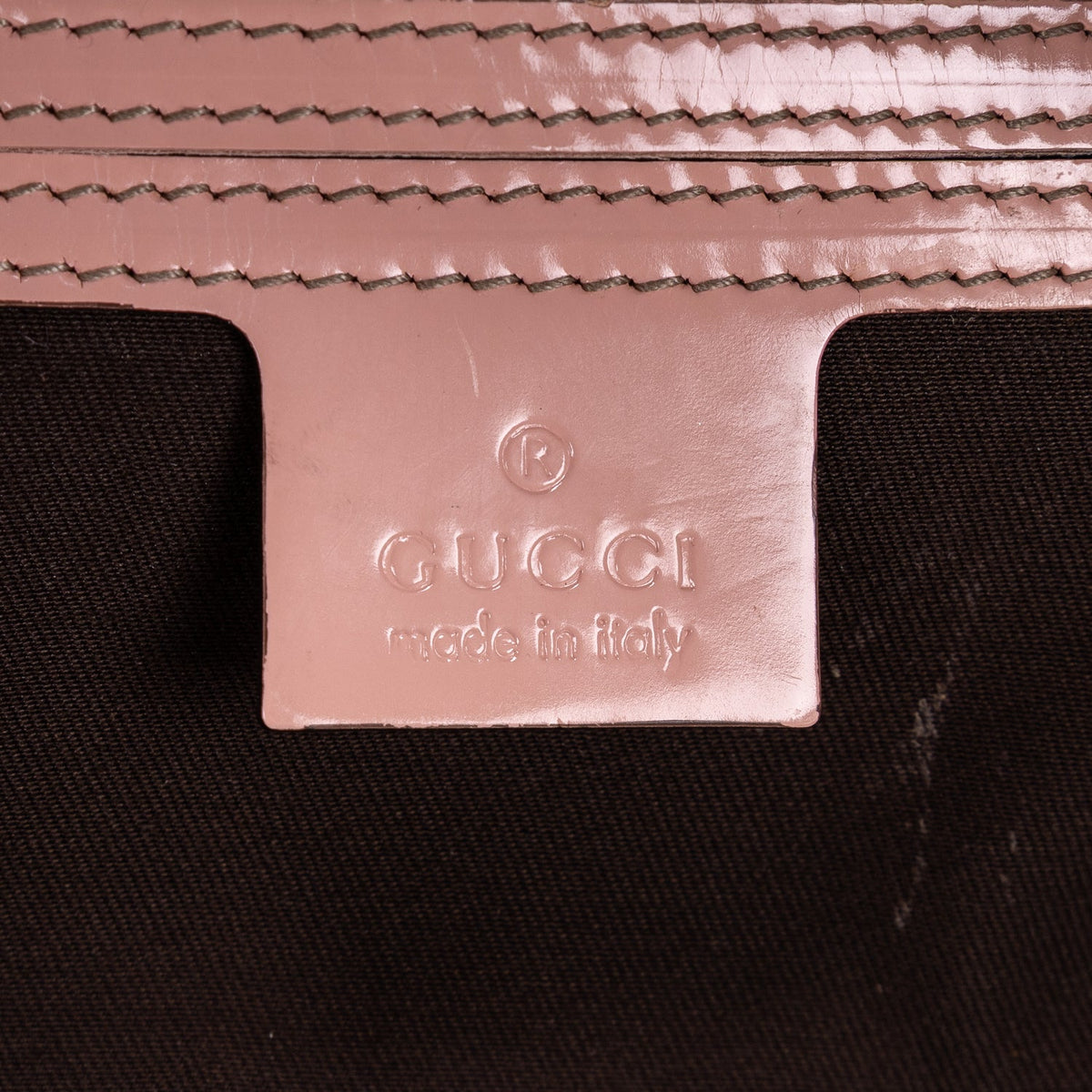 Zip Top Messenger Bag GG Coated Canvas Large