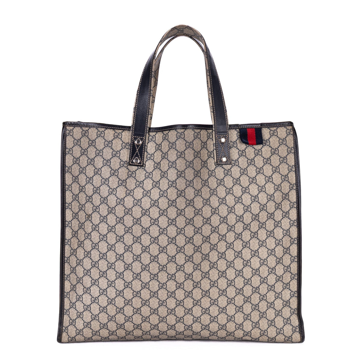 Web Loop Tote GG Coated Canvas Large