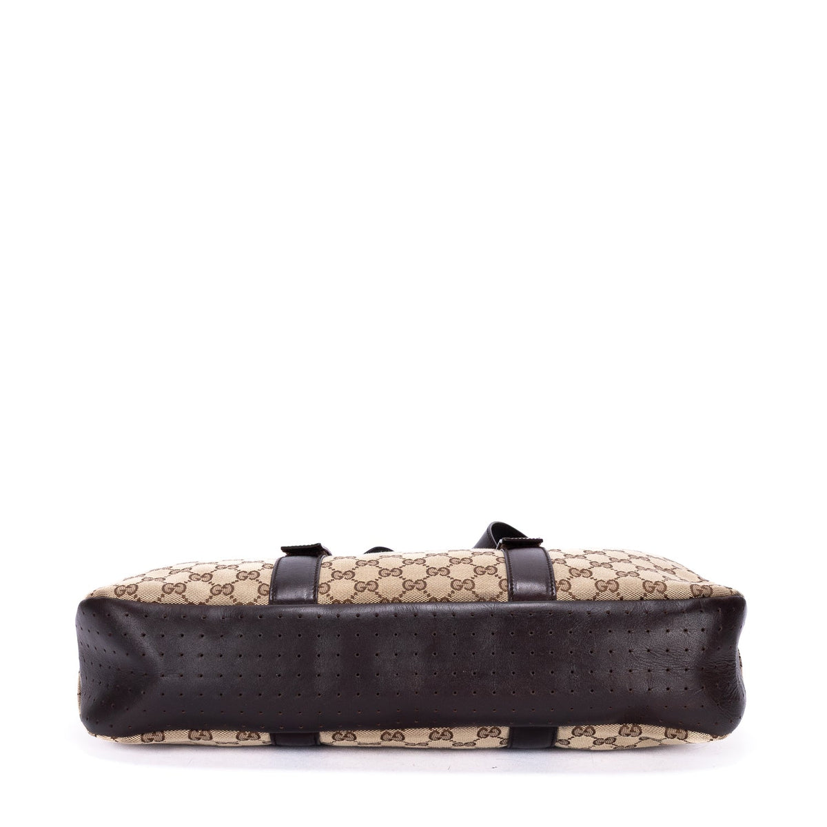 Belted Tote GG Canvas with Perforated Leather XL