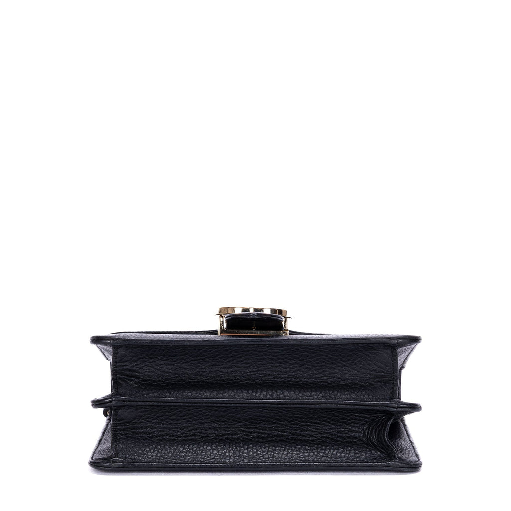 Interlocking Shoulder Bag Leather Small
