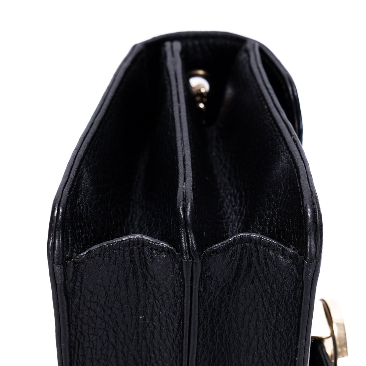 Interlocking Shoulder Bag Leather Small