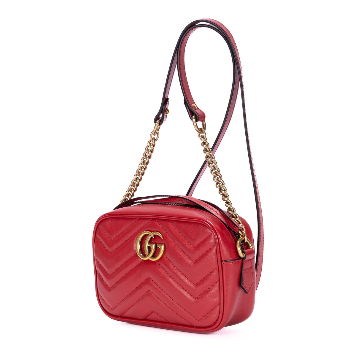 GG Marmont Shoulder Bag Matelasse Leather Mini
