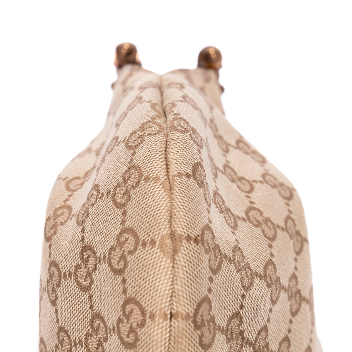 Vintage Bamboo Hobo GG Canvas Large