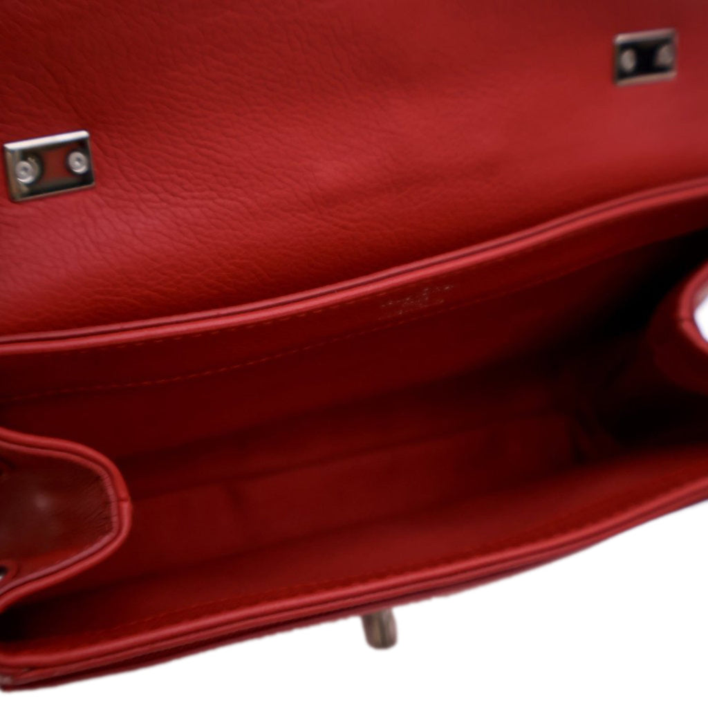 Lockme II Handbag Leather