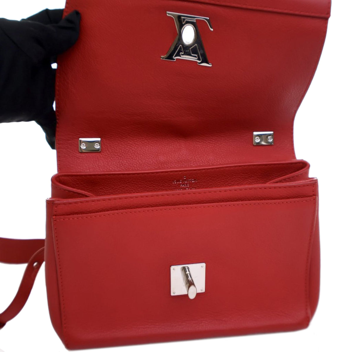 Lockme II Handbag Leather