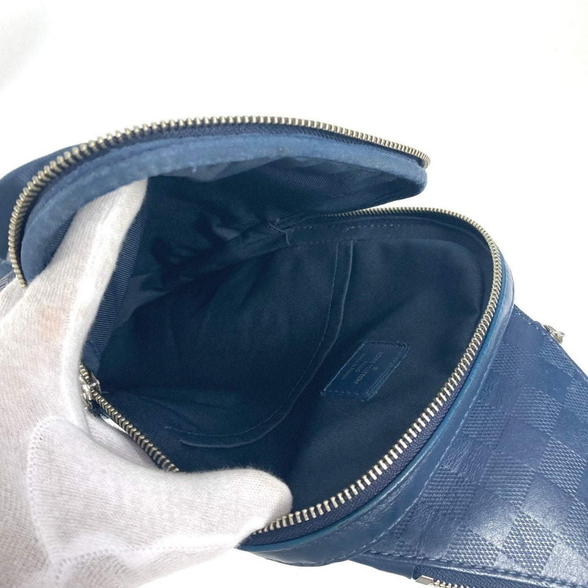 Avenue Sling Bag NM Damier Graphite and Damier Infini Leather