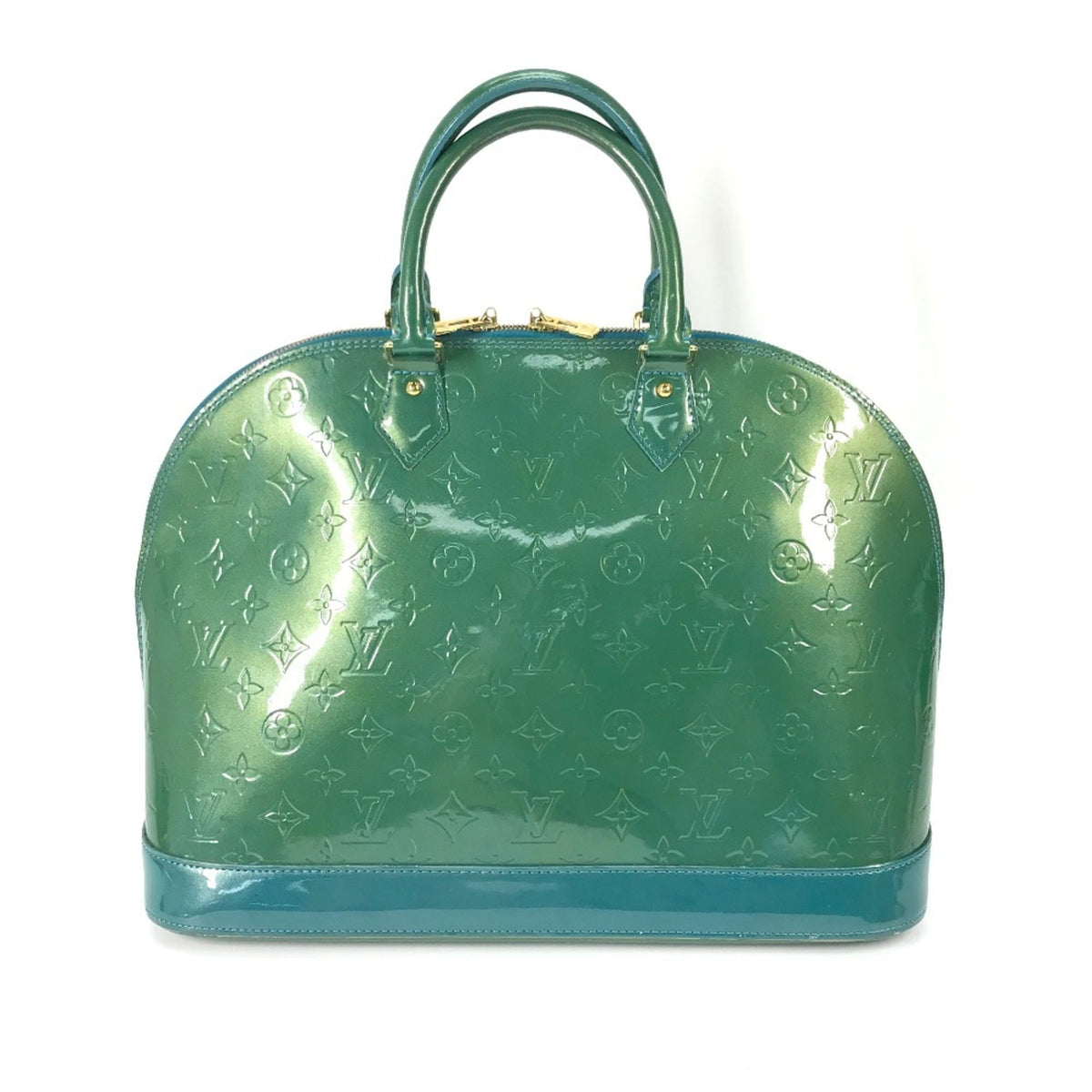 Alma Handbag Monogram Vernis GM
