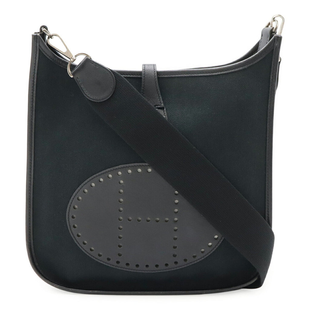 Evelyne Bag Gen I Toile and Leather PM