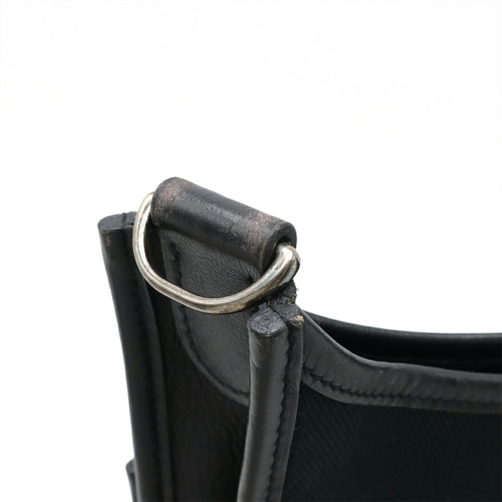 Evelyne Bag Gen I Toile and Leather PM