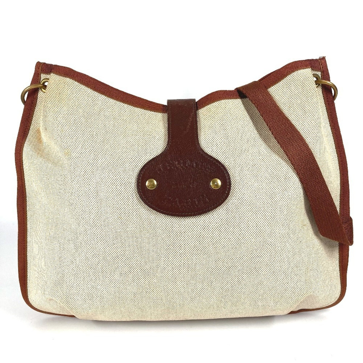 Evelyne Bag Gen I Toile and Leather PM
