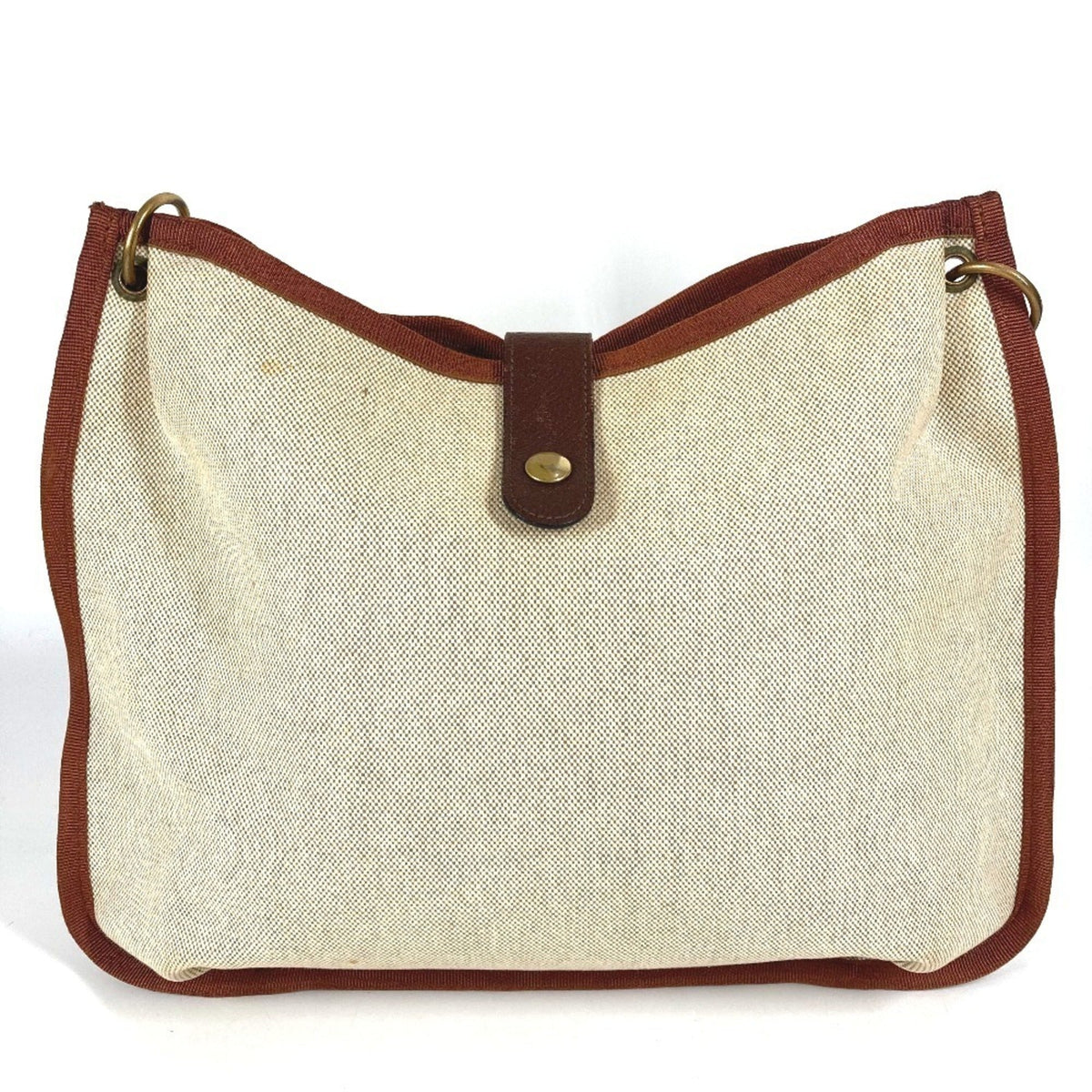 Evelyne Bag Gen I Toile and Leather PM