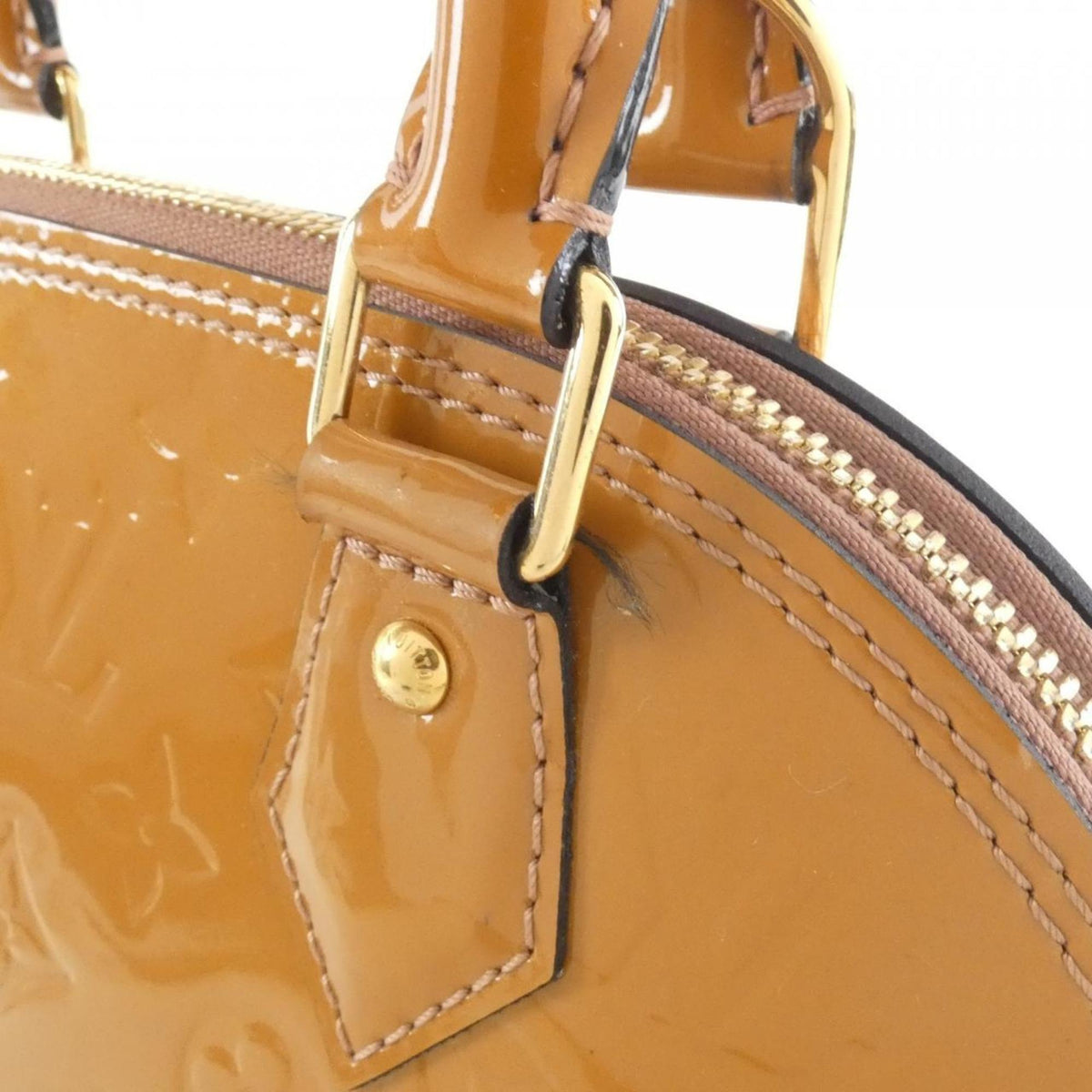 Alma Handbag Monogram Vernis BB