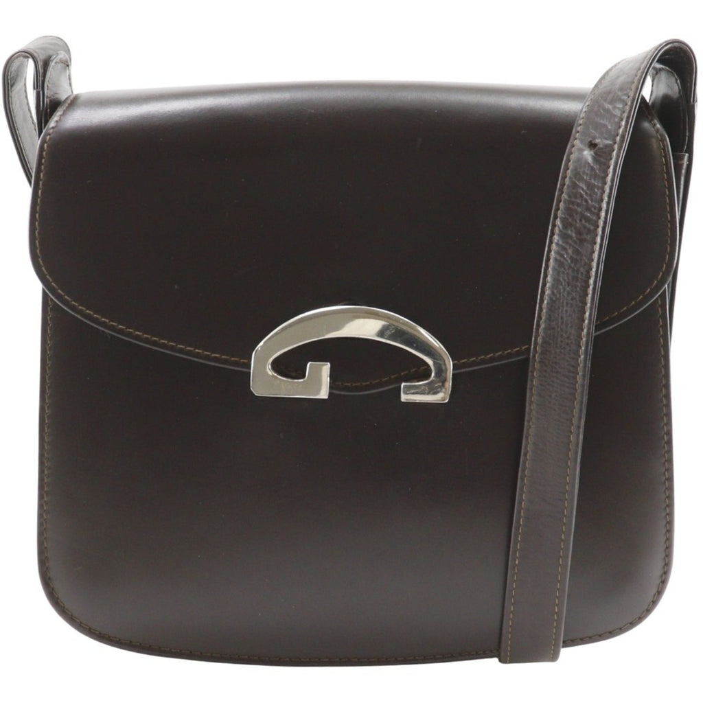 Interlocking Shoulder Bag Leather Medium