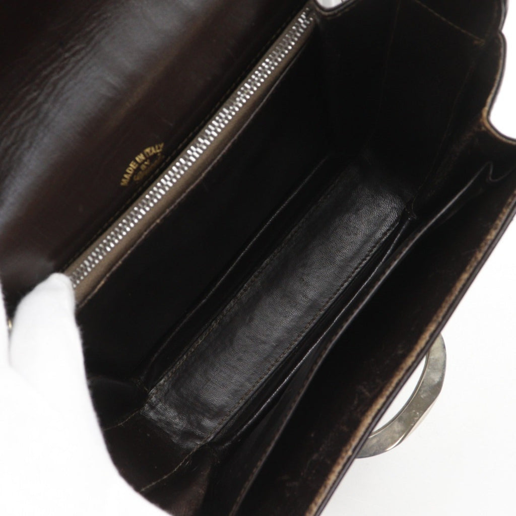 Interlocking Shoulder Bag Leather Medium
