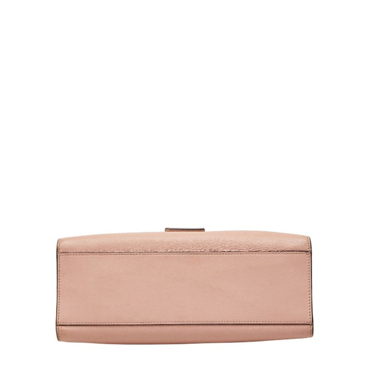Bamboo Buckle Tote Leather Small