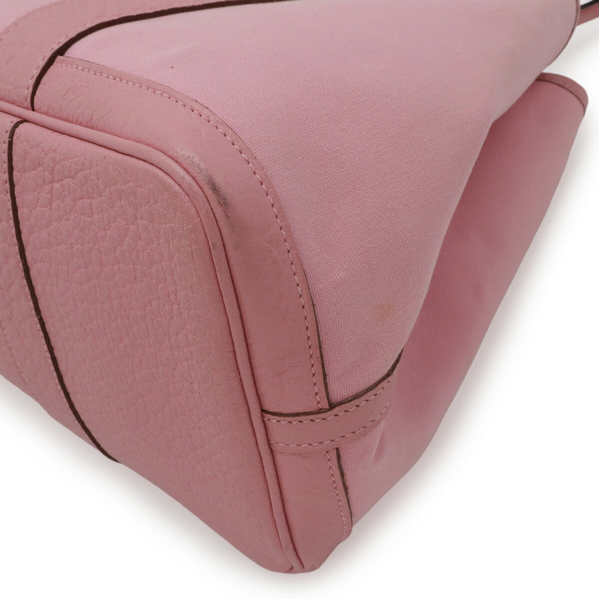 Garden Party Tote Toile and Leather 36