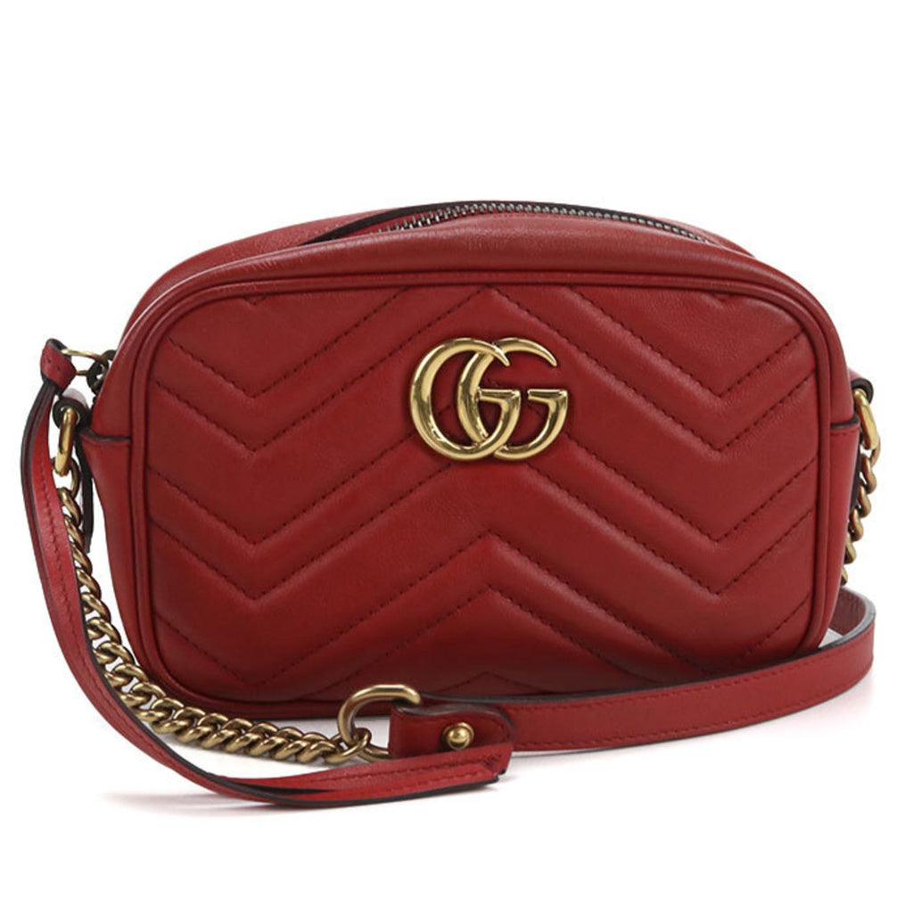 GG Marmont Shoulder Bag Matelasse Leather Mini