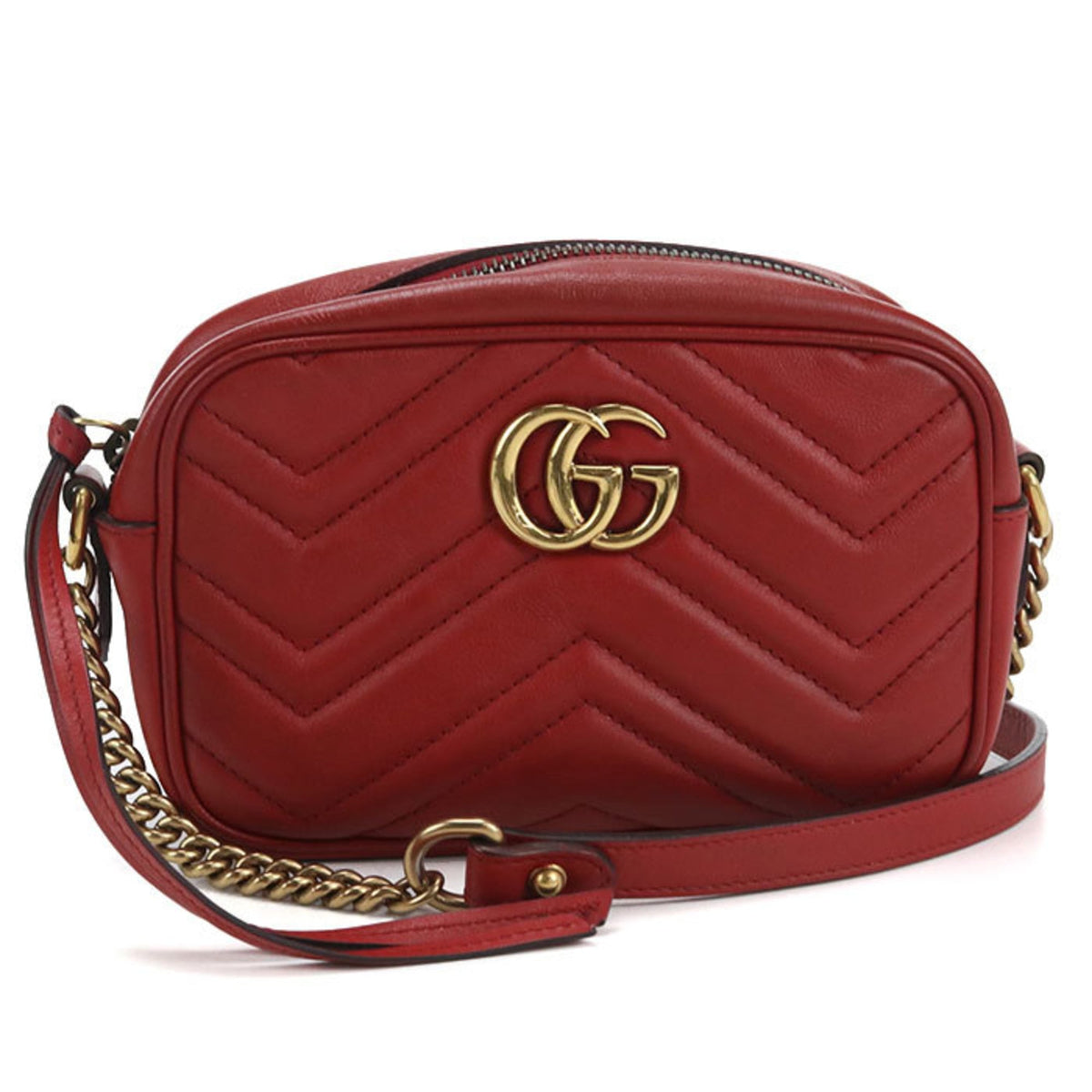 GG Marmont Shoulder Bag Matelasse Leather Mini