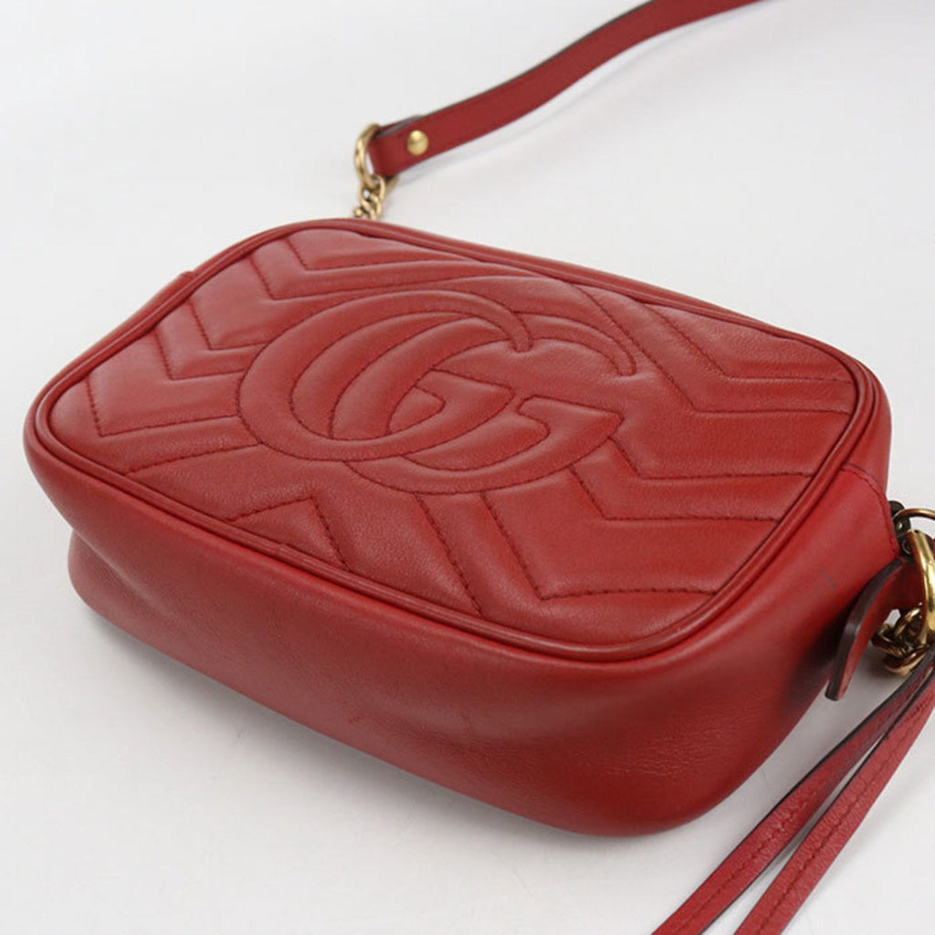 GG Marmont Shoulder Bag Matelasse Leather Mini