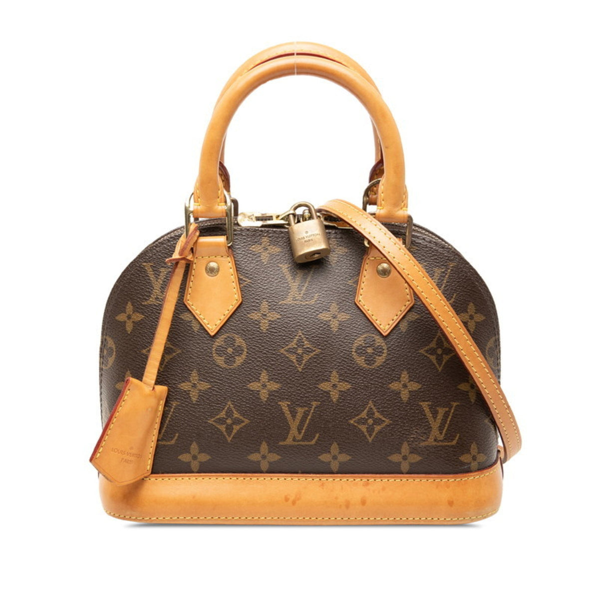 Alma Handbag Monogram Canvas BB