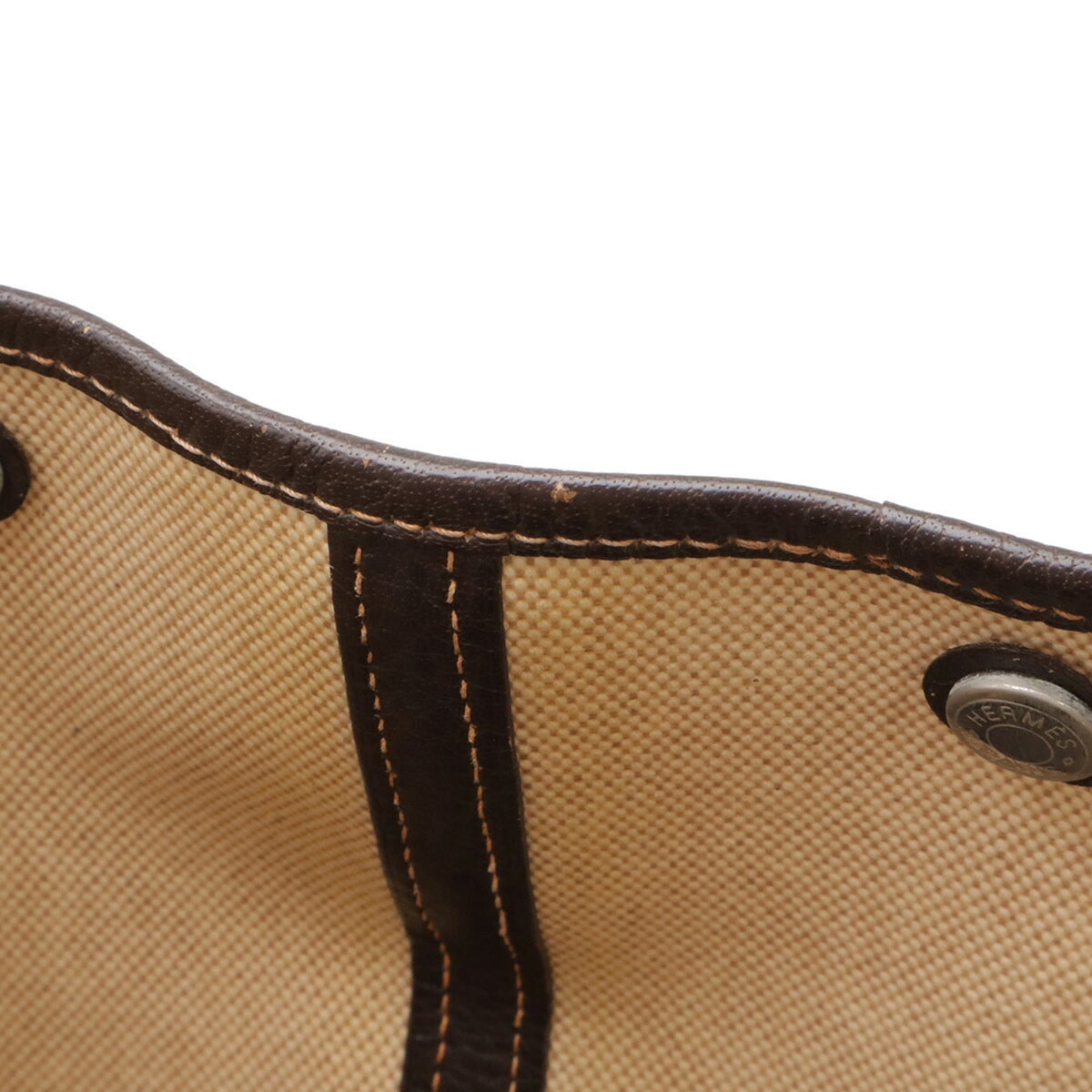 Garden Party Tote Toile and Leather 36