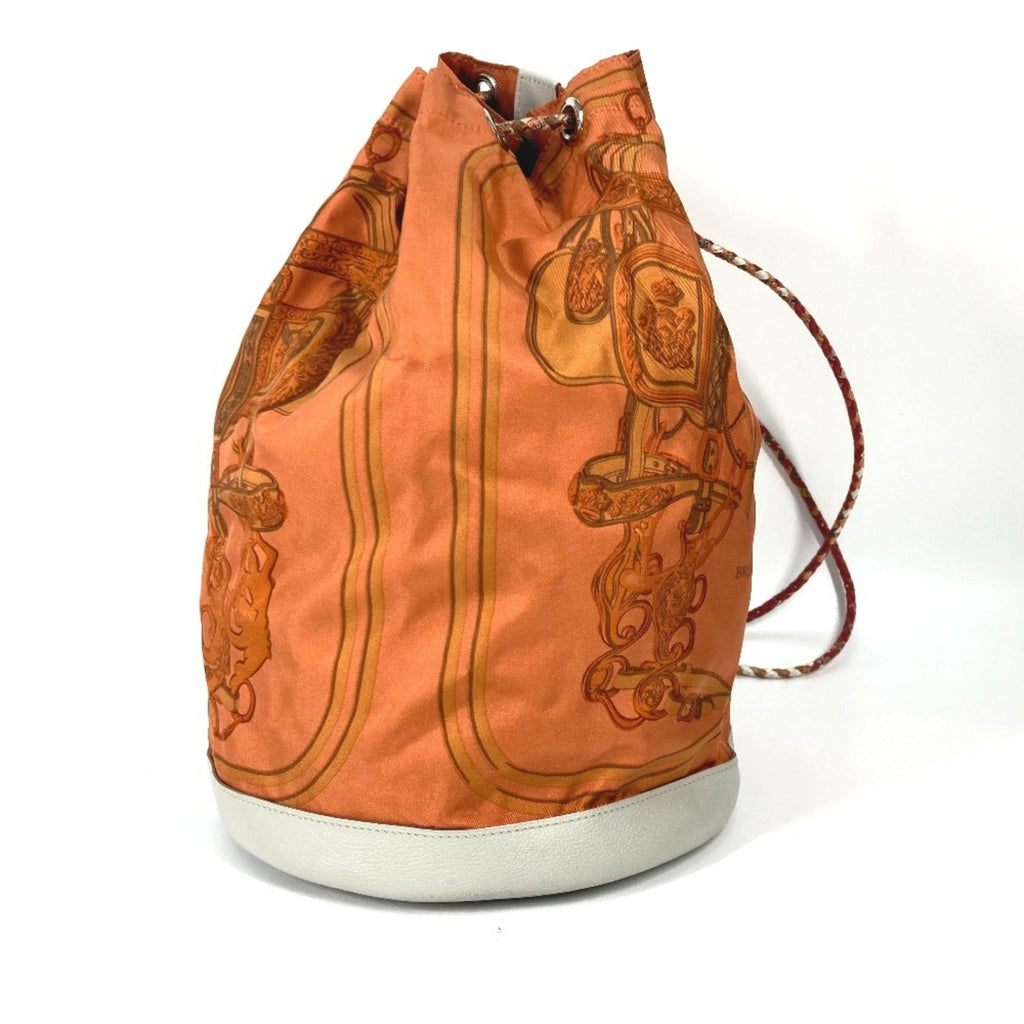 Soie Cool Handbag Printed Silk and Calfskin Medium
