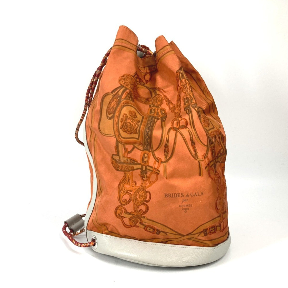 Soie Cool Handbag Printed Silk and Calfskin Medium