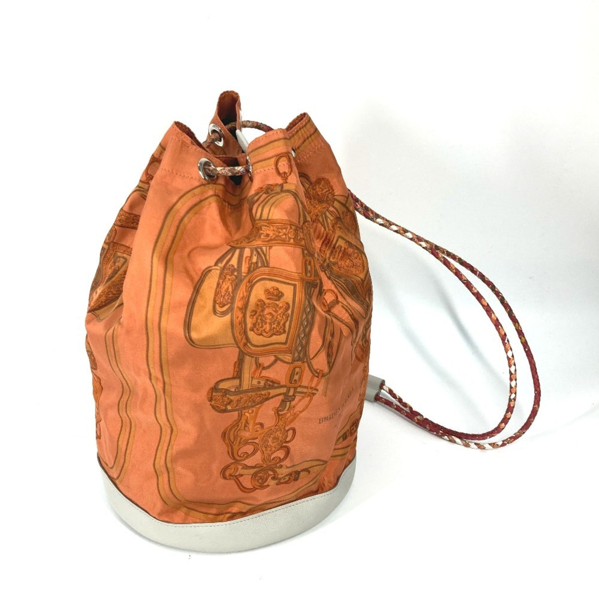 Soie Cool Handbag Printed Silk and Calfskin Medium