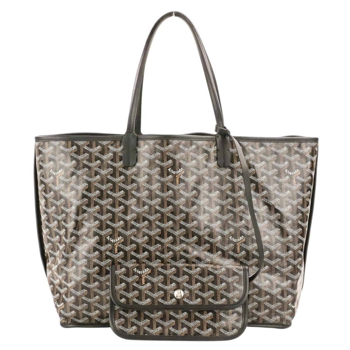 Anjou Reversible Tote Coated Canvas PM