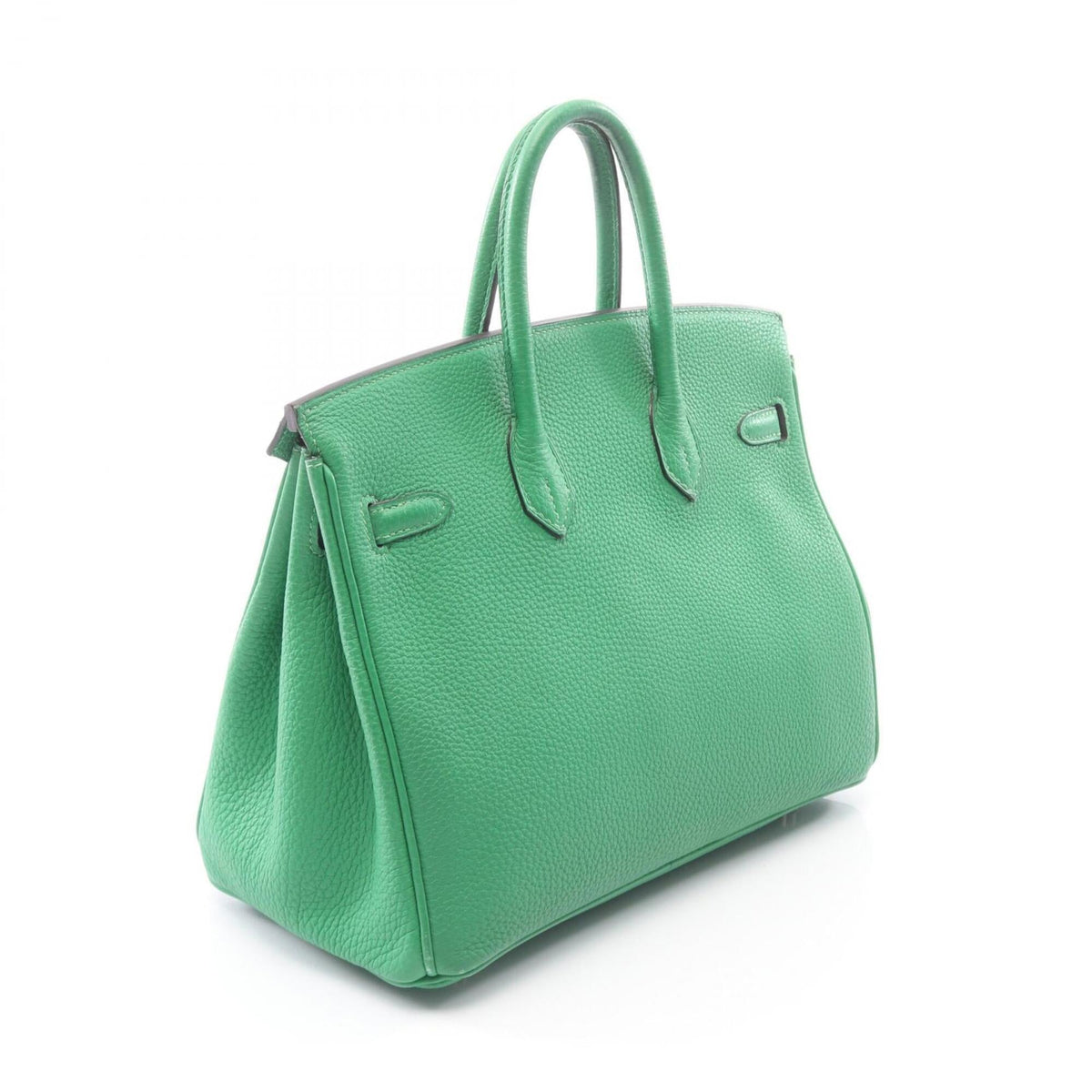 Birkin Handbag Green Togo with Palladium Hardware 25