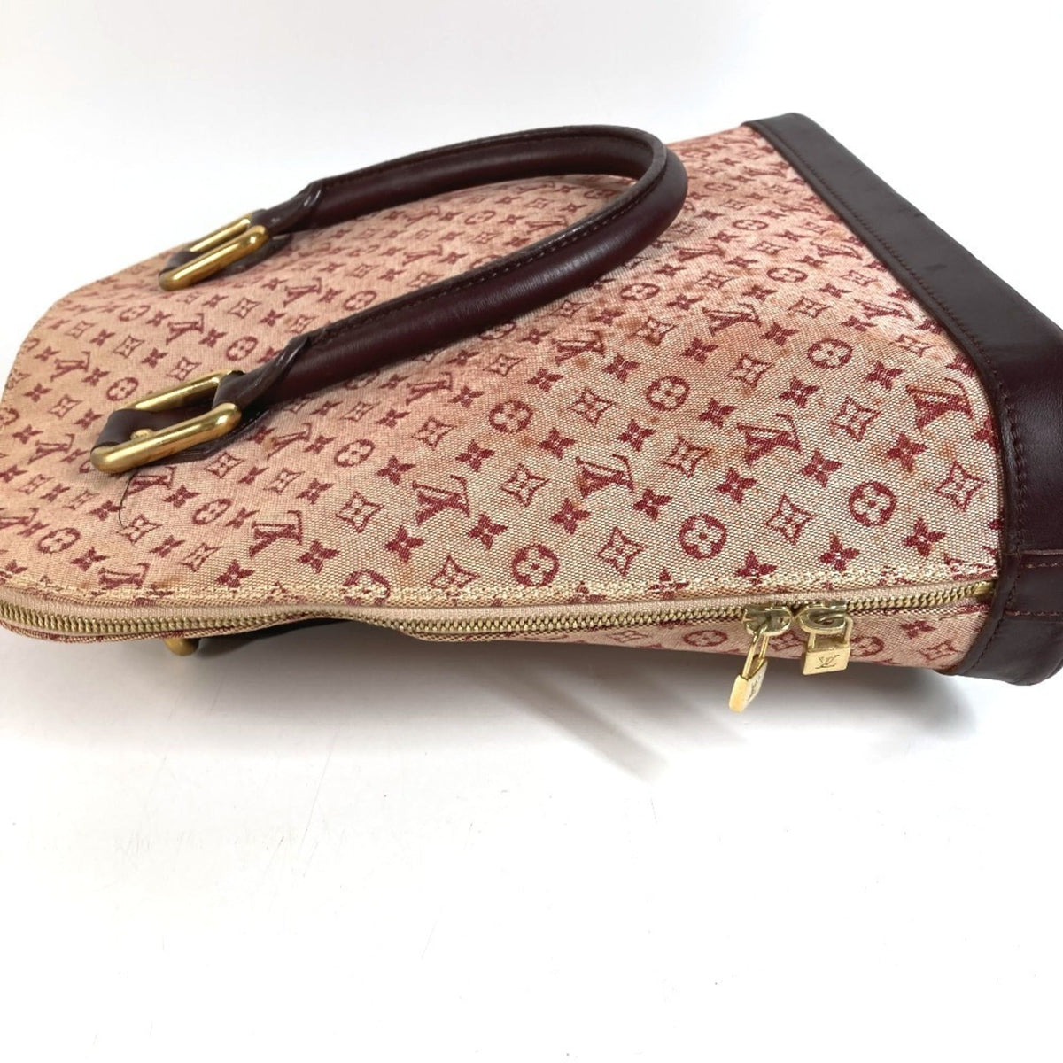 Alma Handbag Mini Lin Haut