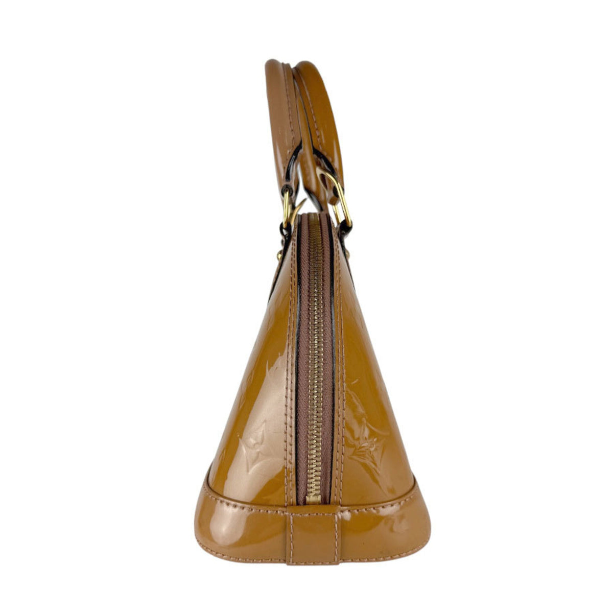 Alma Handbag Monogram Vernis BB