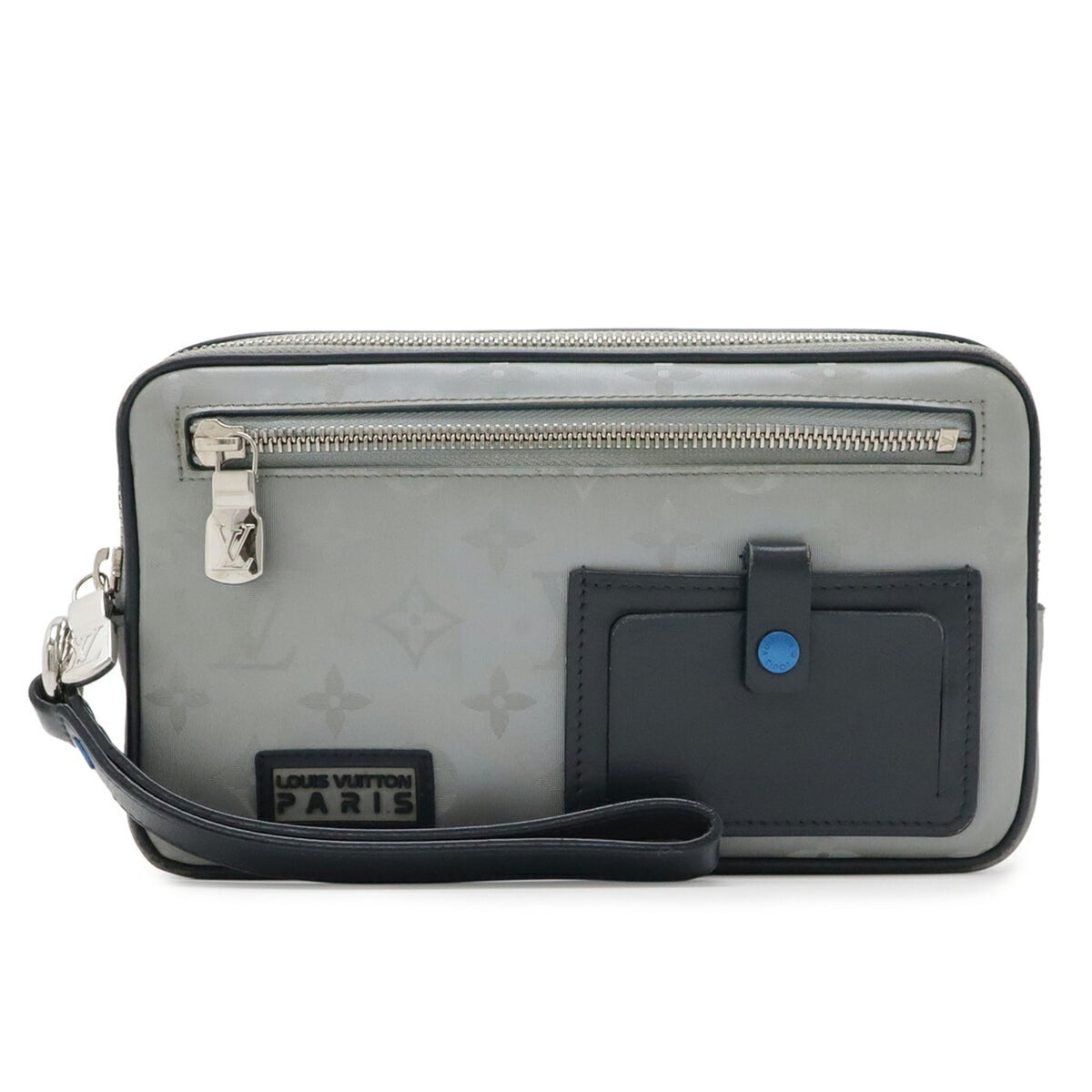 Alpha Clutch Limited Edition Monogram Satellite Canvas