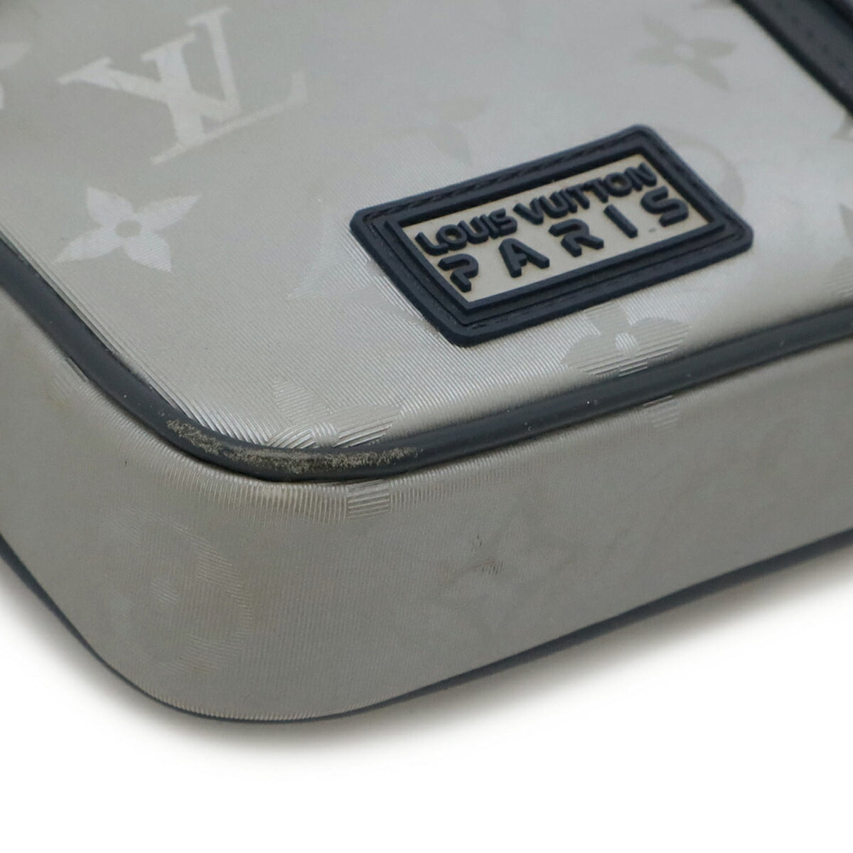 Alpha Clutch Limited Edition Monogram Satellite Canvas