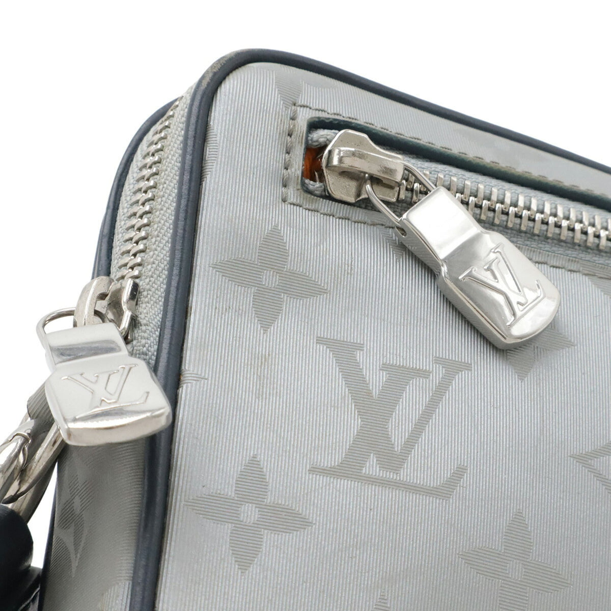 Alpha Clutch Limited Edition Monogram Satellite Canvas