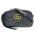 GG Marmont Shoulder Bag Matelasse Leather Small