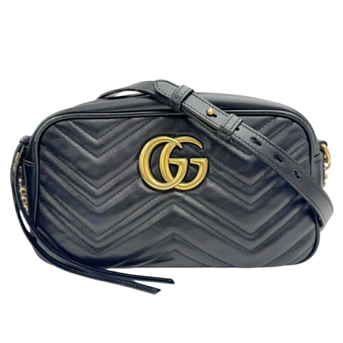 GG Marmont Shoulder Bag Matelasse Leather Small