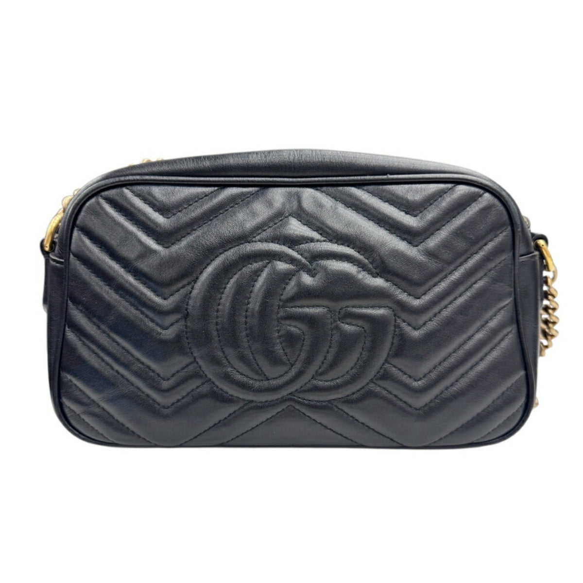 GG Marmont Shoulder Bag Matelasse Leather Small