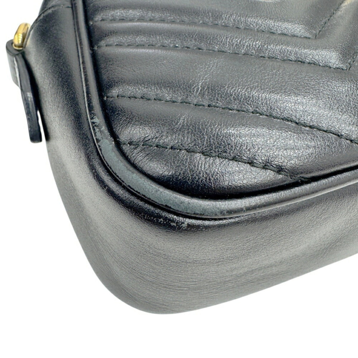 GG Marmont Shoulder Bag Matelasse Leather Small