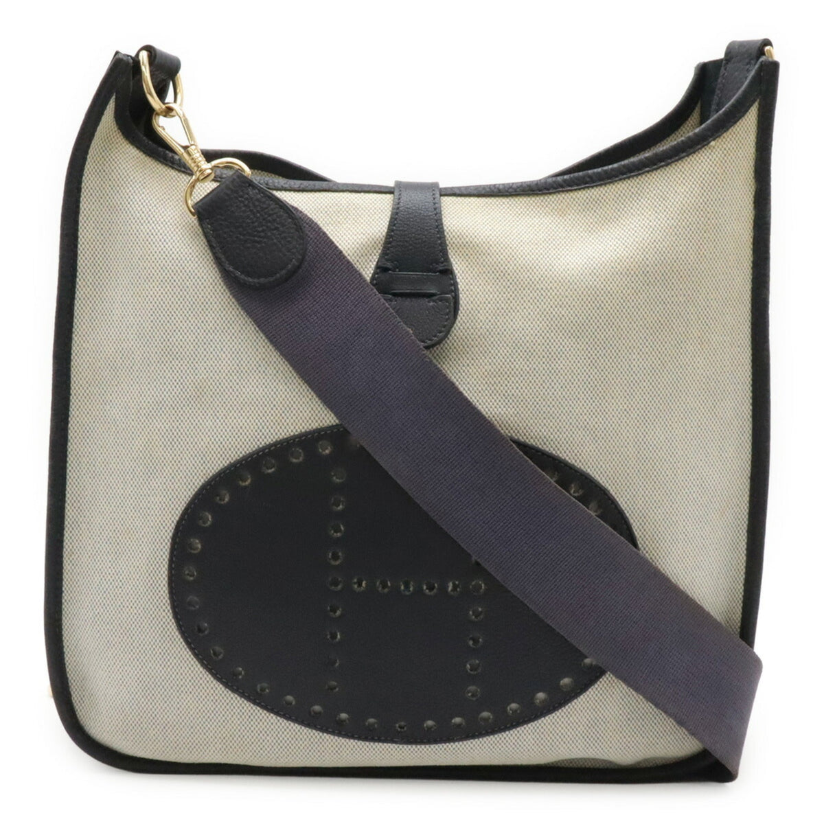 Evelyne Bag Gen I Toile and Leather GM