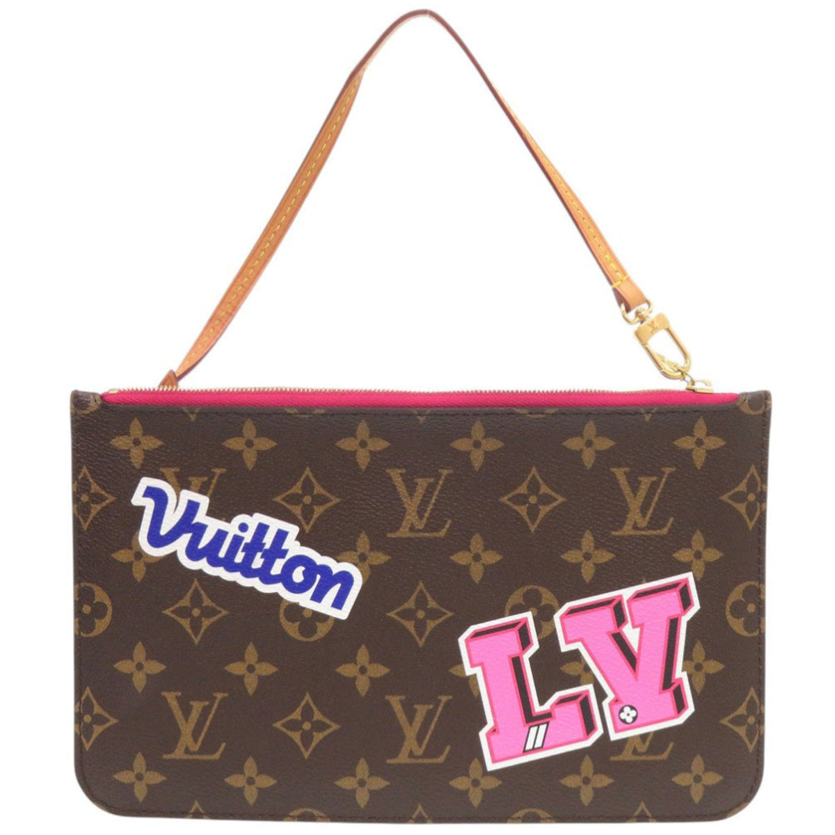 Neverfull NM Tote Limited Edition Patches Monogram Canvas MM