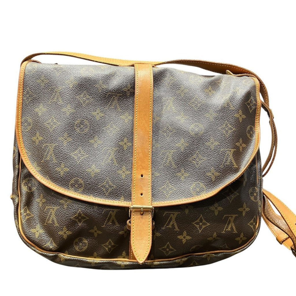 Saumur Handbag Monogram Canvas 35