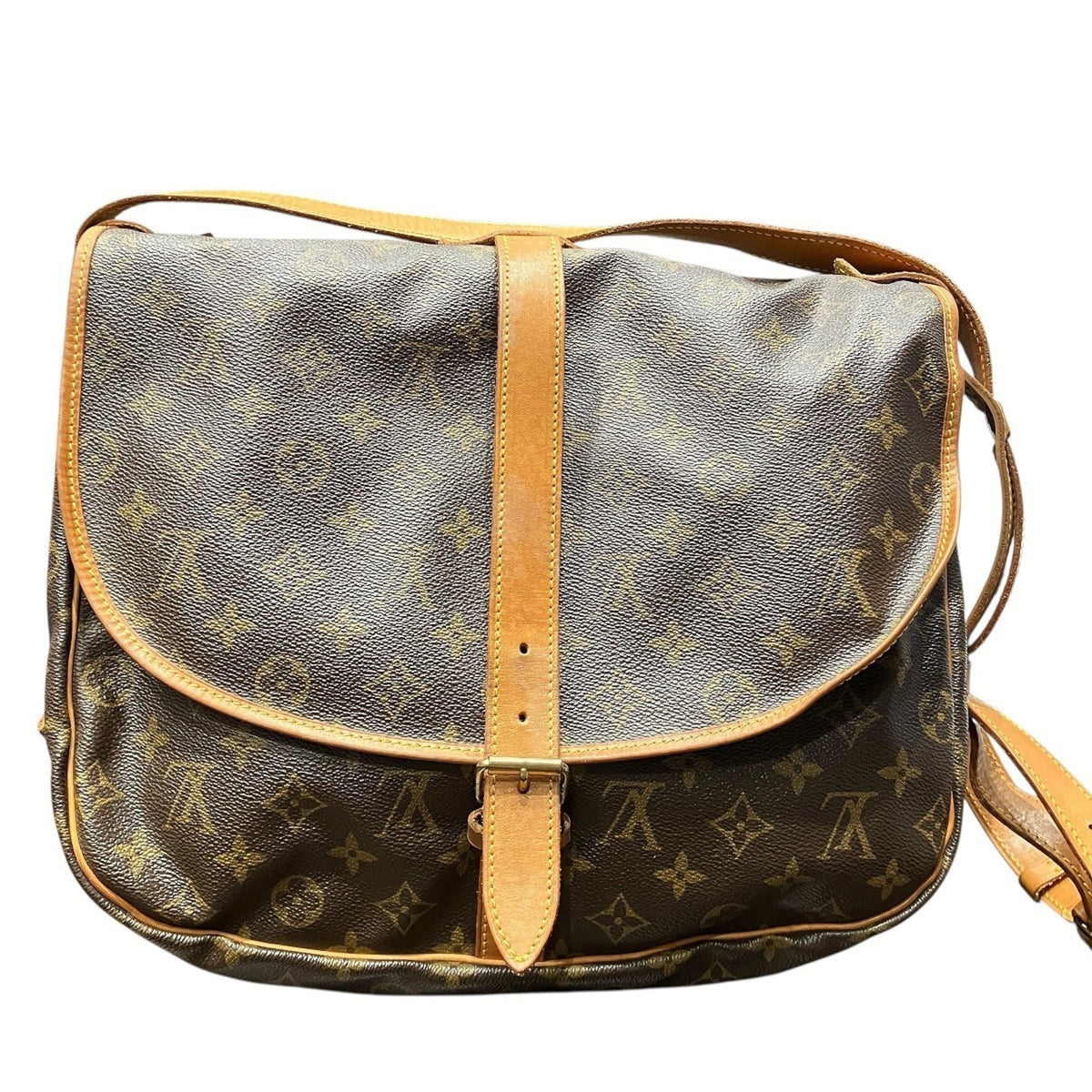 Saumur Handbag Monogram Canvas 35
