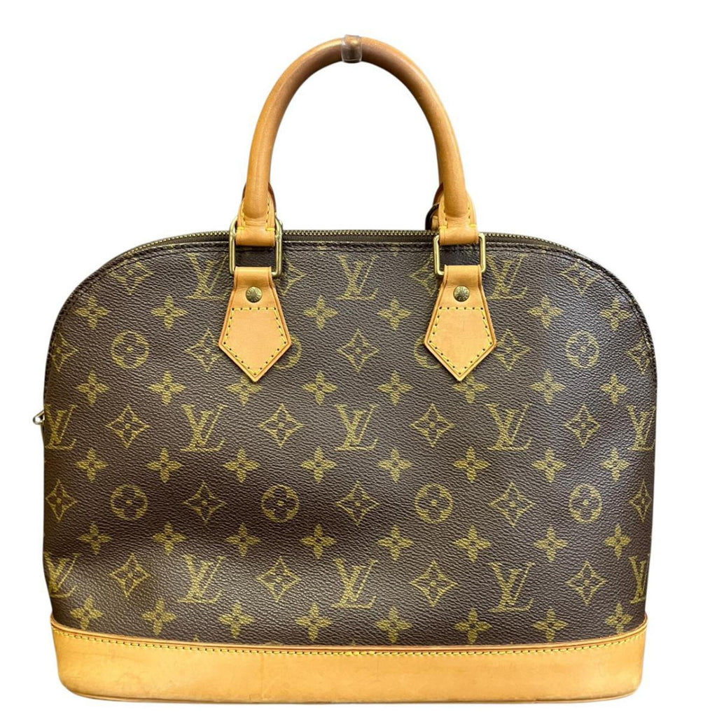 Vintage Alma Handbag Monogram Canvas PM