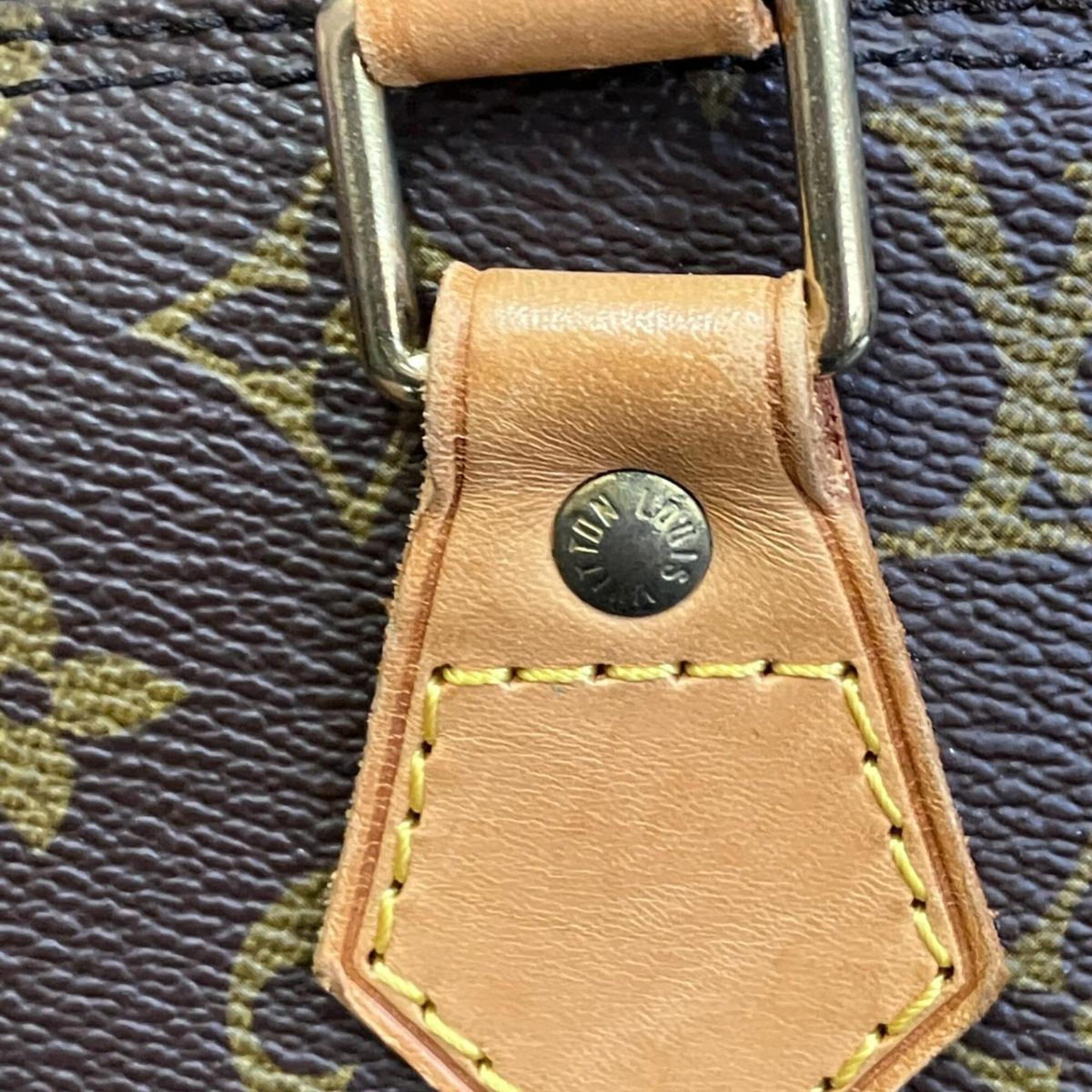 Vintage Alma Handbag Monogram Canvas PM
