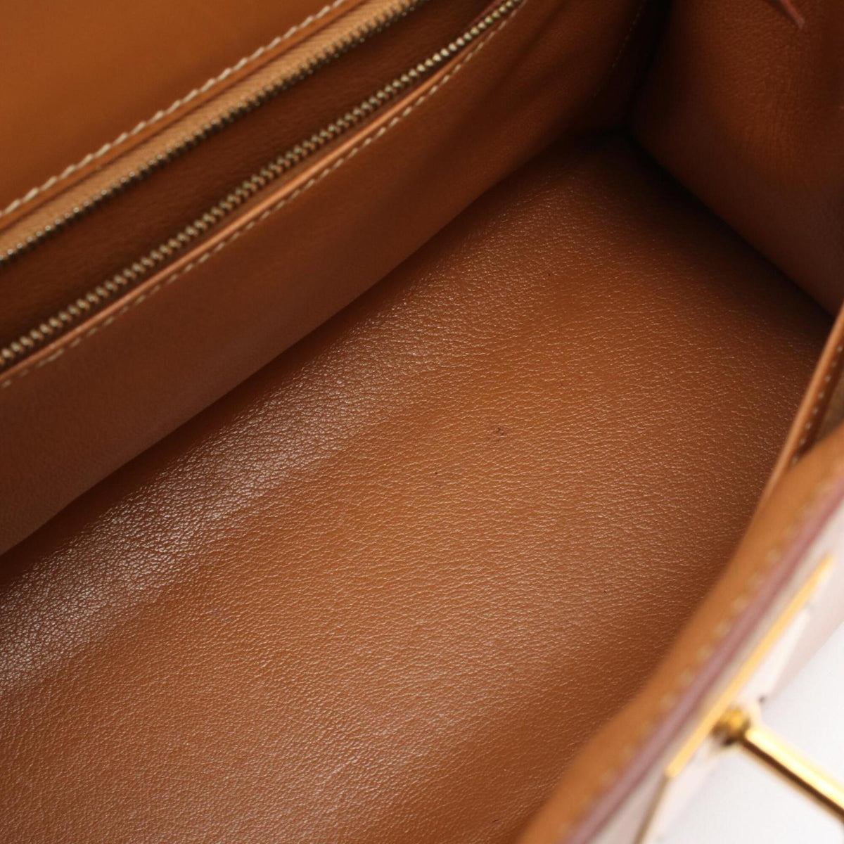 Kelly Handbag Brown Epsom with Gold Hardware 32