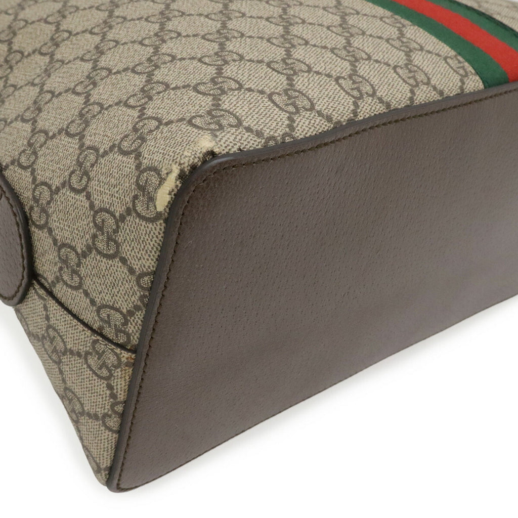 Ophidia Dome Top Handle Bag GG Coated Canvas Medium