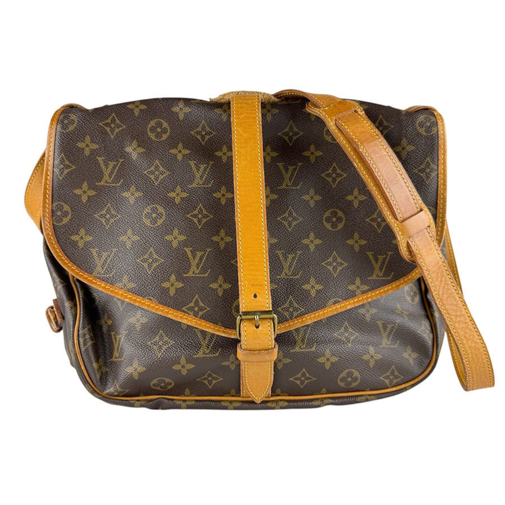 Saumur Handbag Monogram Canvas 35